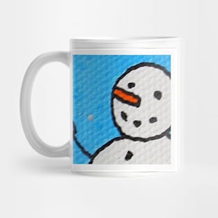 Snowman Portrait #5 Mug